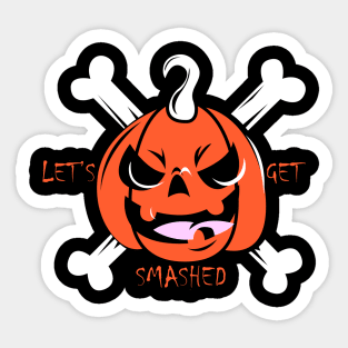 Pumpkin Halloween Sticker